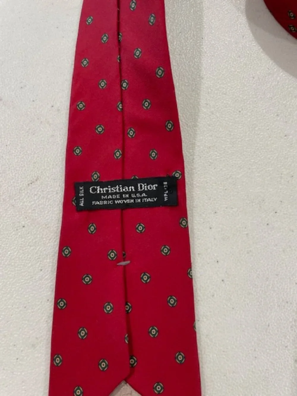 Vintage Dior Silk Tie